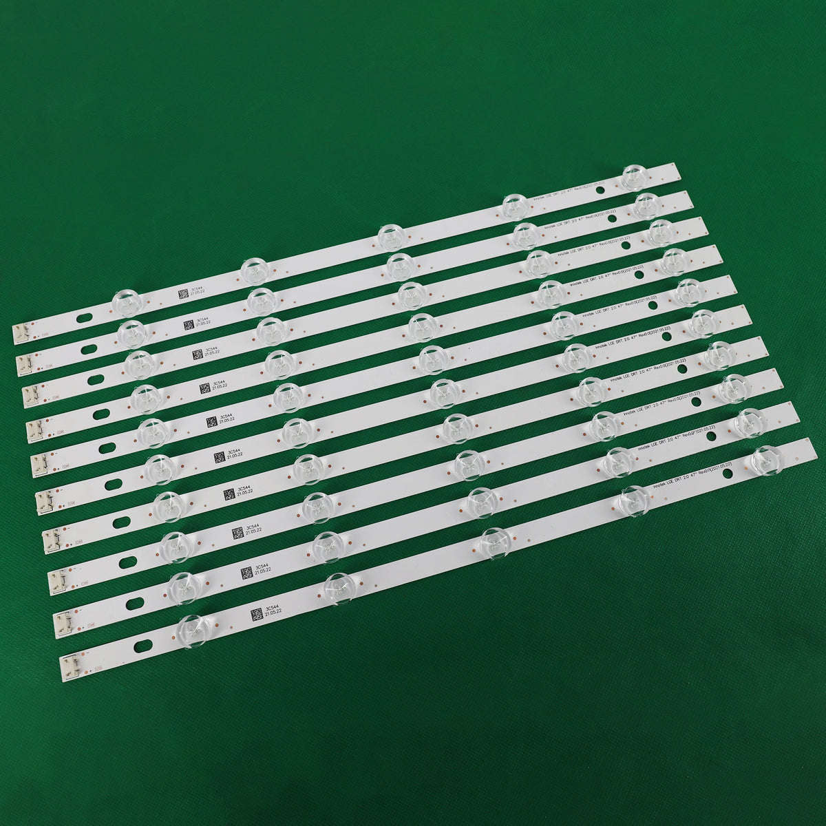 bandes led rétroéclairage blanc tv moderne kit 50 pieces 47 pouces