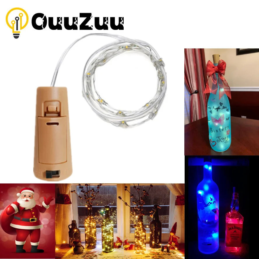 guirlande led fil cuivre blanc rouge violet rose bleu vert decoration luminisee interieur exterieur