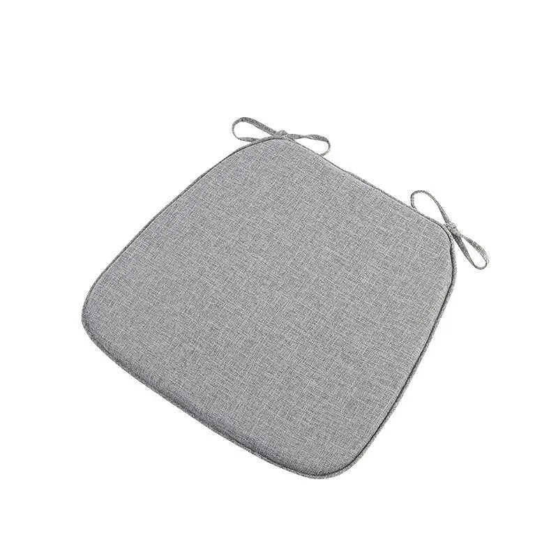 coussin chaise carré lin tissé moderne antidérapant siège salle manger