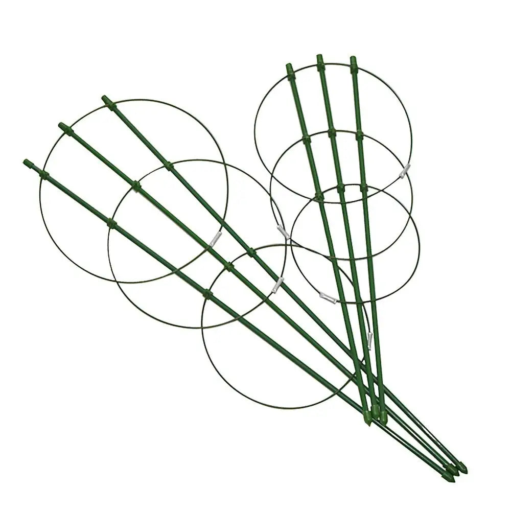 supports plantes grimpantes treillis jardin vert métallique durable clipsage tomates haricots 60cm 45cm