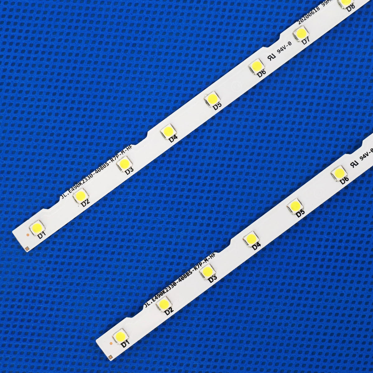 ruban led blanc 38 leds 530mm alu moderne éclairage industriel led strip 6v blanc