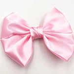 noeud papillon satiné rose clair gris rose rouge bleu clair beige noir blanc