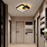 lampe moderne led 9w 14w 16w noir doré pvc aluminium
