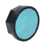 décoration lumineuse effet optique led bleu rouge violet moderne