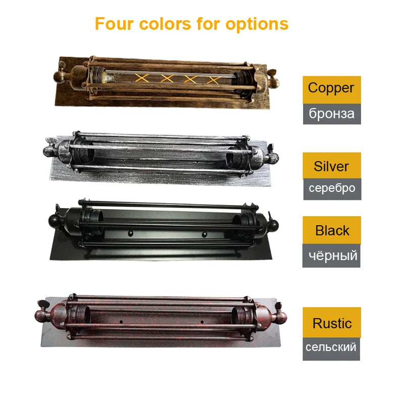 Détail de la lampe industrielle avec abat-jour gris