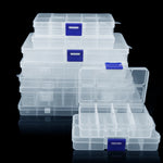 boîtes rangement transparentes compartiments amovibles boucle détachable moderne écologique pliable pratique