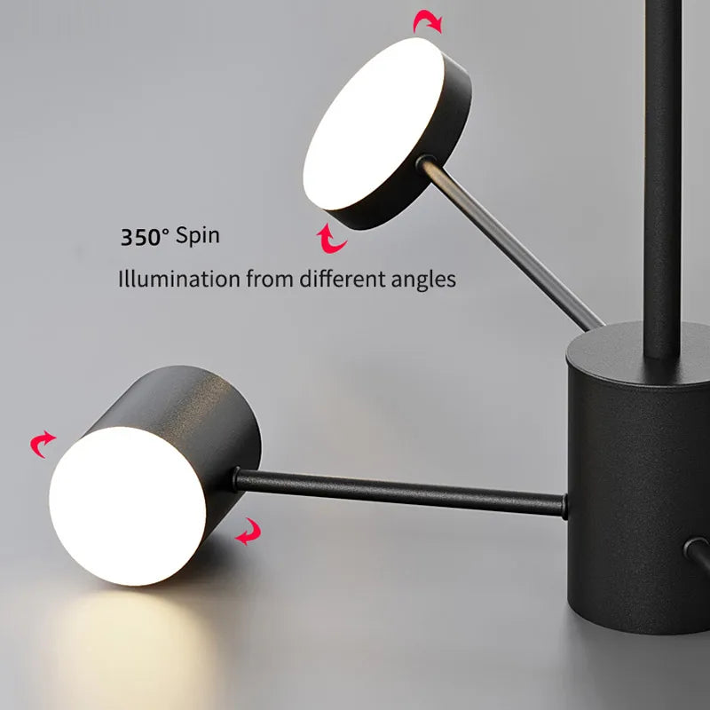 chandelier suspension lumineuse moderne noir led industriel scandinave chambre salon