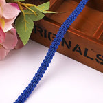 ruban decoratif dentelle violet beige bleu rose rouge orange classique 11mm polyester echangetable