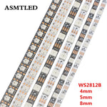 ruban led noir blanc smd 5v ws2812b 50000h adhésif moderne circuits imprimés led
