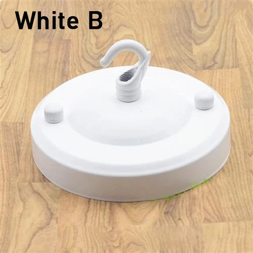 support suspension moderne anneau blanc noir cuivre doré argenté rond lisse