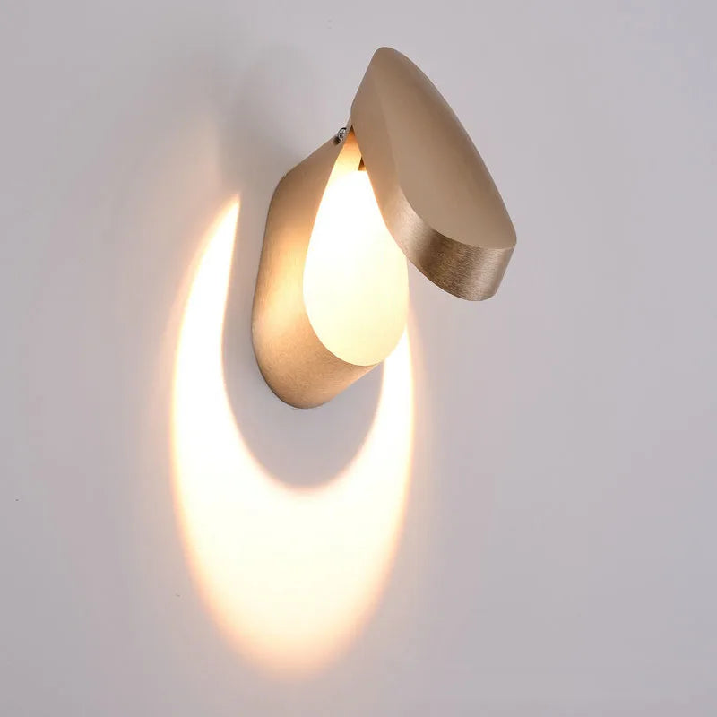 lampe murale moderne mur applique øillets noir bronze gris blanc