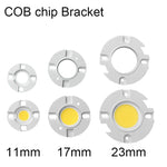 supports led cob blanc modernes fonctionnels 11mm 17mm 23mm 4pcs