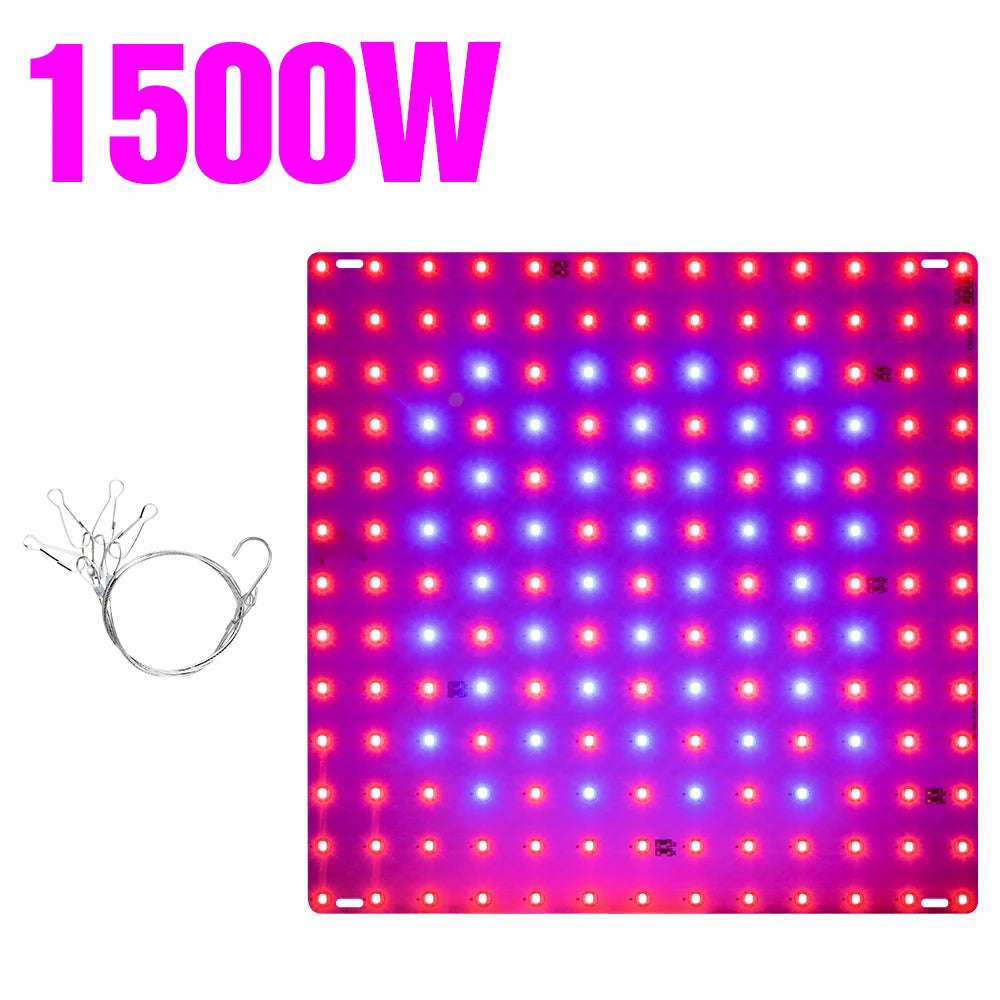 lampe croissance plante led violet rouge noir moderne 1000w 1500w eu us plug