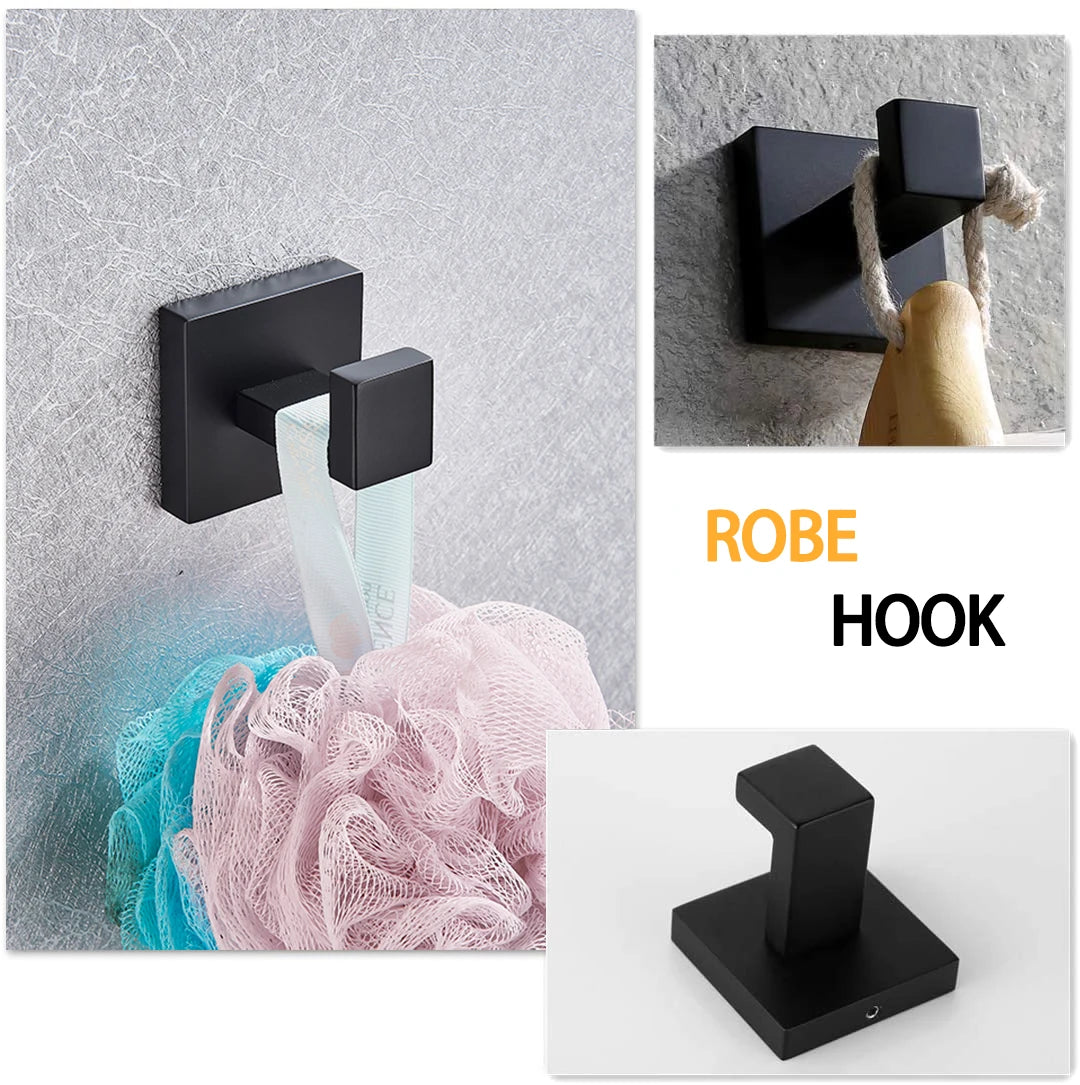 Vue d'ensemble des accessoires de salle de bain design