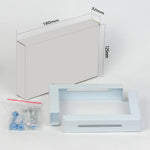 support projection blanc moderne kit fixation vis charge lourde écran cinéma