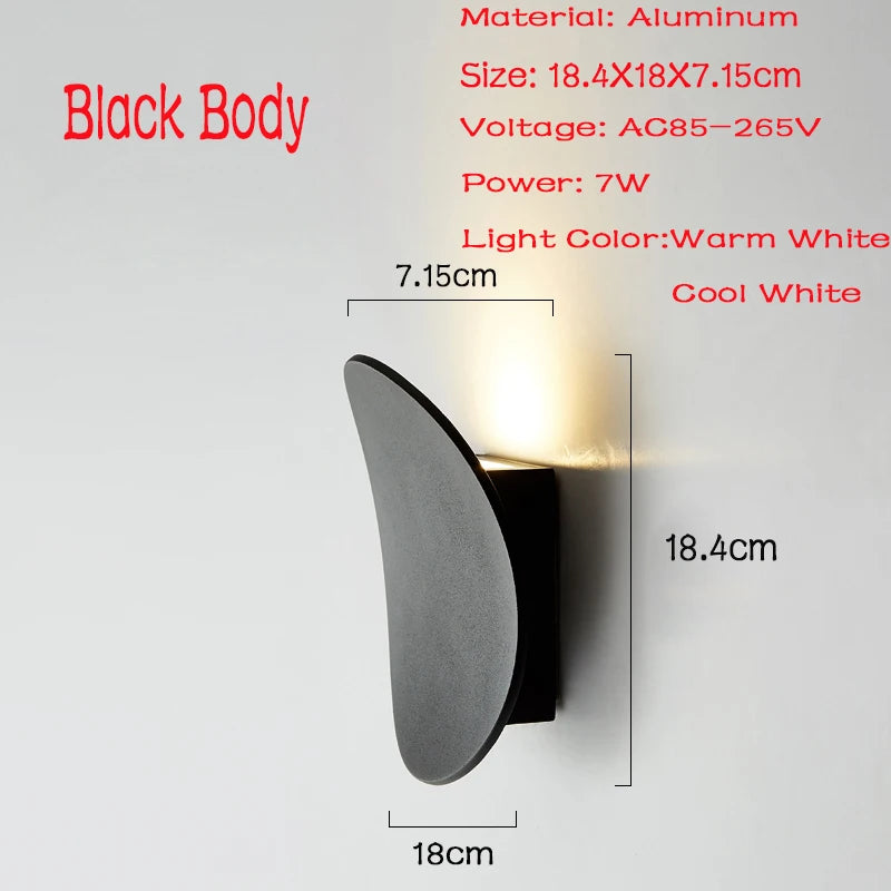 applique murale moderne gris clair noir led aluminium 249 2000 lumens 90 260v étude
