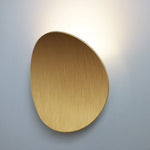 applique murale moderne aluminium noir blanc doré fixée mur éclairage quotidien led chambre salon