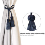ruban franges classique polyester vert foncé beige gris clair bleu marine or argent bleu
