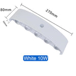 lampe murale led moderne blanc sensibilité mouvement étanche réglable intérieur extérieur