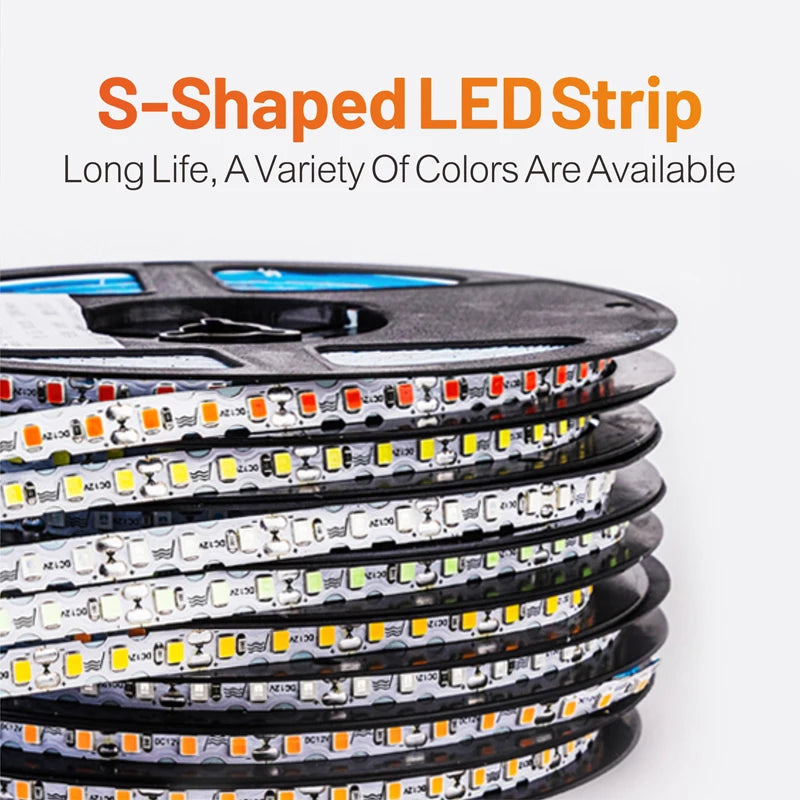 ruban led flexible silicone étanche 12v blanc chaud décoration intérieur salon extérieur