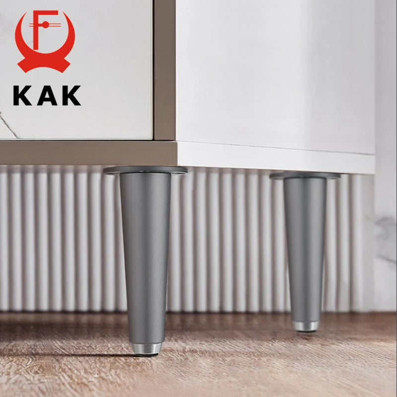 pieds meuble réglables aluminium couleur noir doré gris moderne ornement armoire table canapé lit