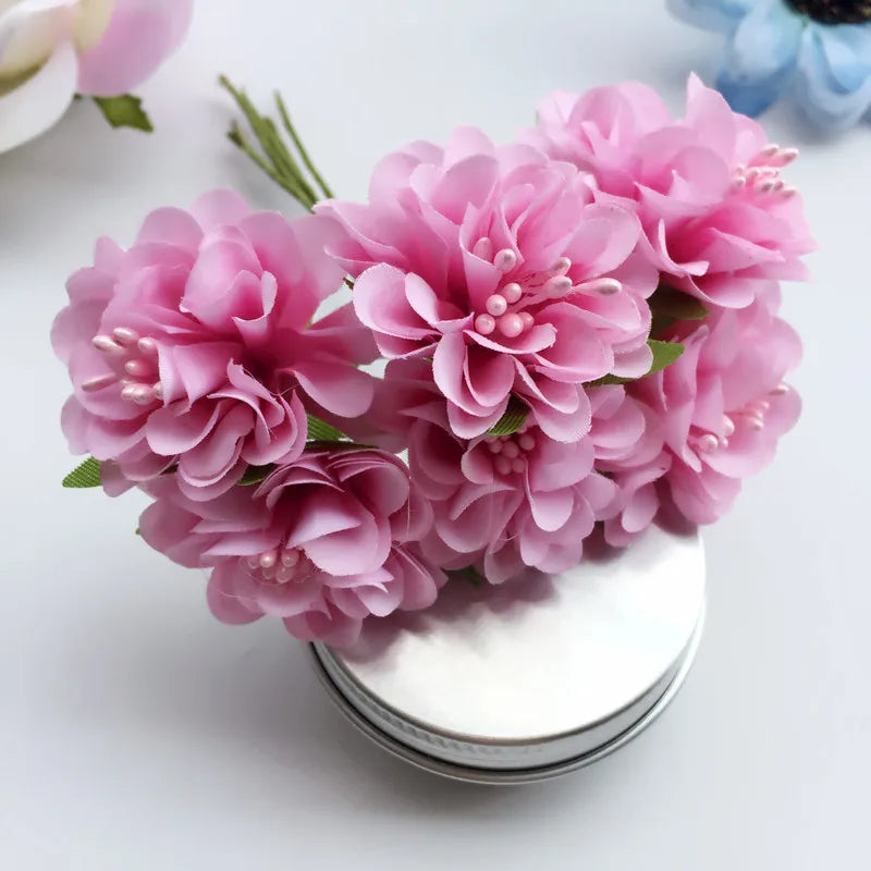 bouquets fleurs artificielles marguerites chrysanthèmes scrapbooking mariage décoration festive