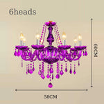 lustre vert olive cristal pendeloques goutte classique 58x60cm suspension chambre salon