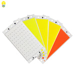 Panneau led blanc jaune orange mat moderne 94mm 78mm différents