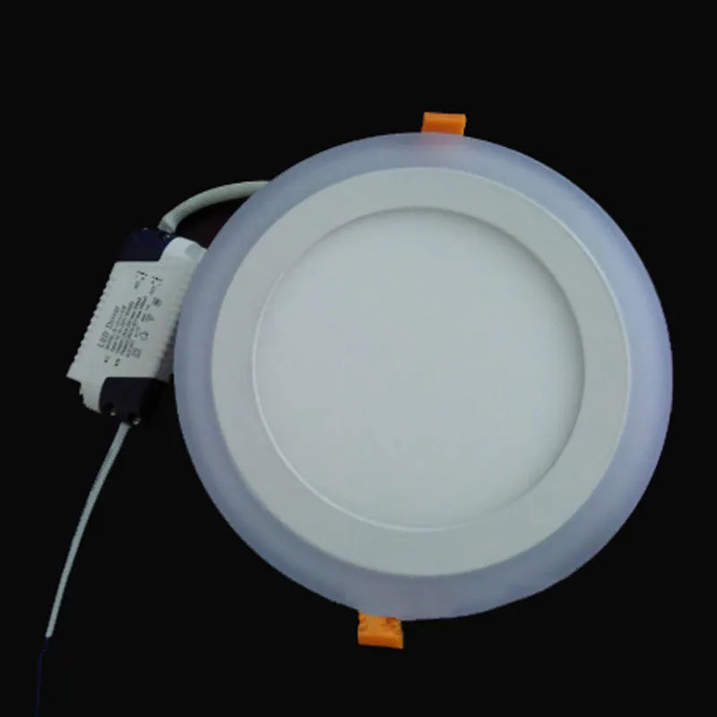 lampe led moderne adhésive blanc bleu ronde carrée 16w 24w 6w 9w