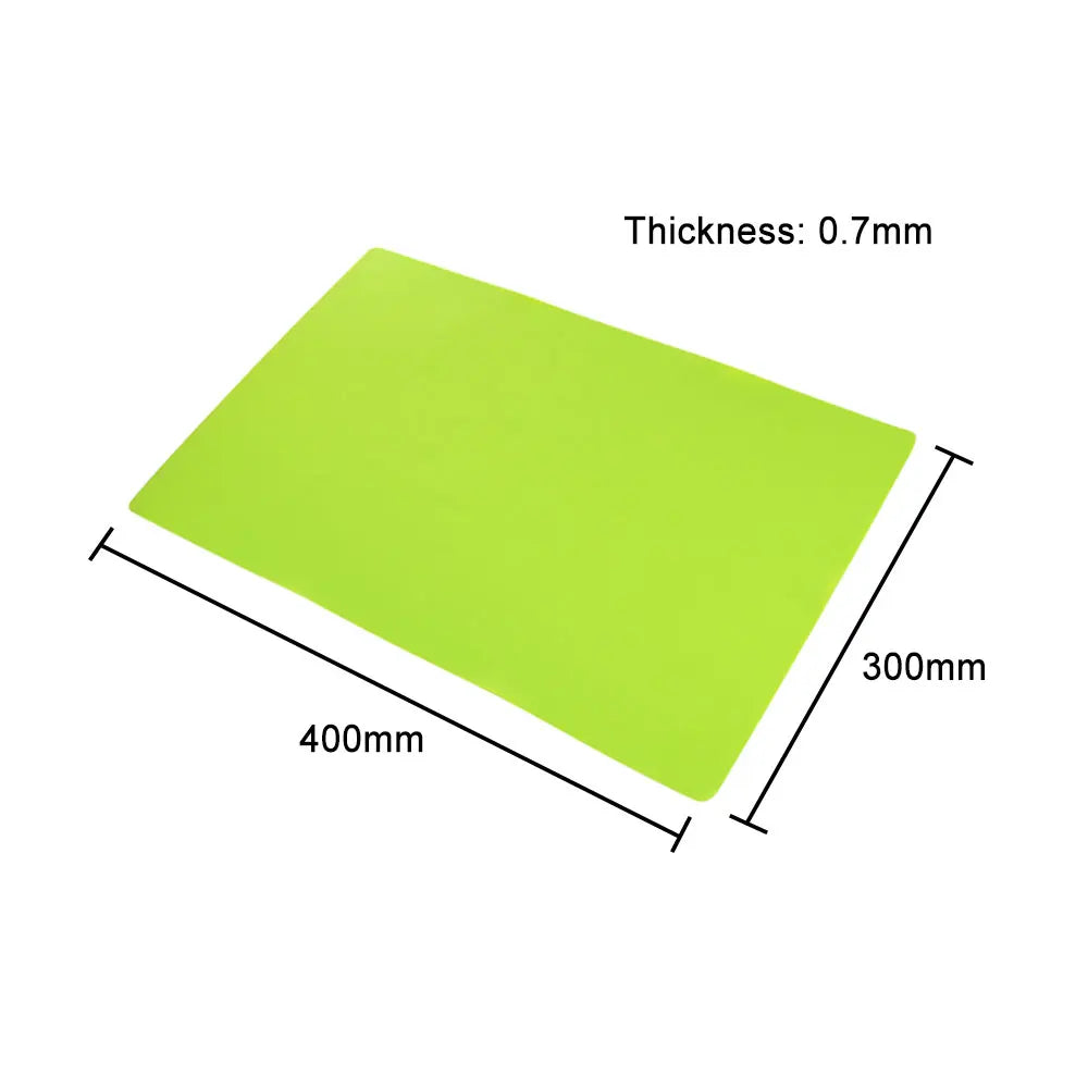 tapis cuisine silicone moderne vert bleu rouge orange marron uni durable respectueux environnement