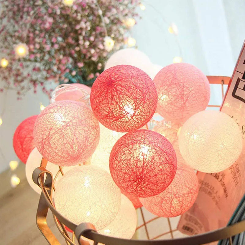 guirlande lumineuse filaments tissés couleurs multiples moderne adhésif anniversaire décoration extérieure festive mariage