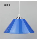 lampe suspendue moderne orange blanc rouge mat pvc plastique cuisine salle manger chambre coucher