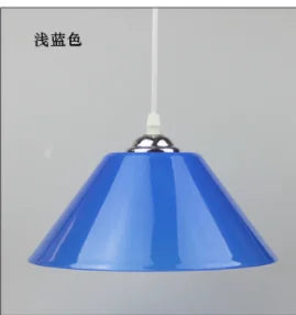 lampe suspendue moderne orange blanc rouge mat pvc plastique cuisine salle manger chambre coucher