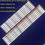 bandes led blanc moderne caps protection transparents professionnel autonome