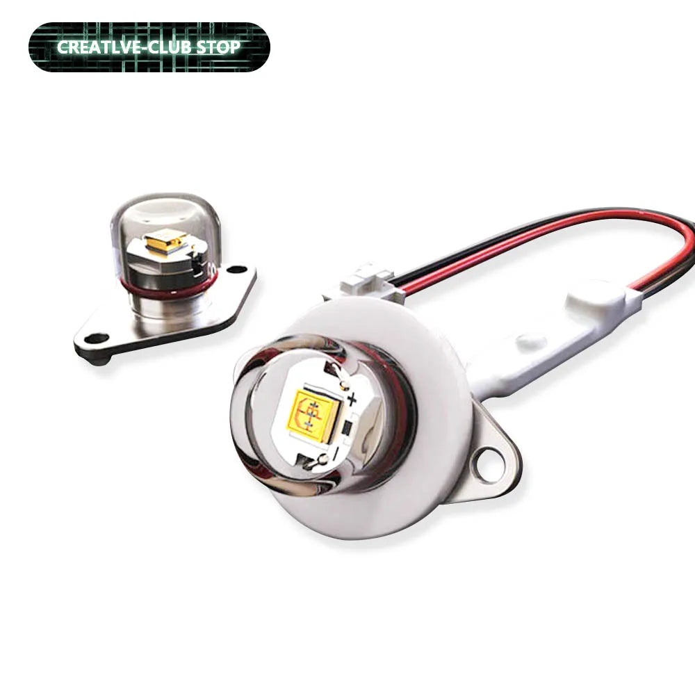 projecteur led uv sterilisation désinfection eau humidificateur verre transparent argenté blanc moderne