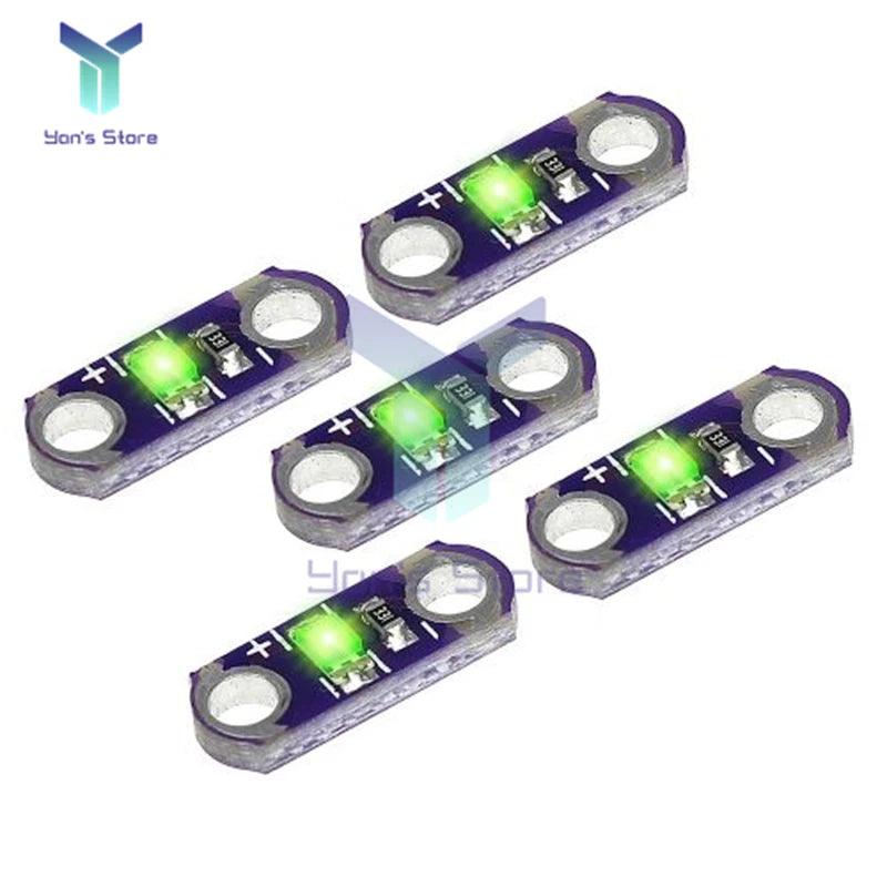 modules led violet transparent imprimés électronique diodes conducteurs électroniques 3v 5v 40ma kit bricolage