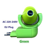 projecteur nuit led motif animaux lézard oiseau papillon vert bleu rose violet moderne
