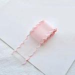 ruban dentelle fine polyester coton rose clair gris vert pâle blanc violet translucide élégant