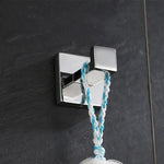 porte serviettes chrome moderne porte savon porte telephone ensemble salle bain vis fixations métal