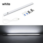 lampe led 5v blanc moderne adhésive 30 40 50 cm sensorielle usb 2mètres