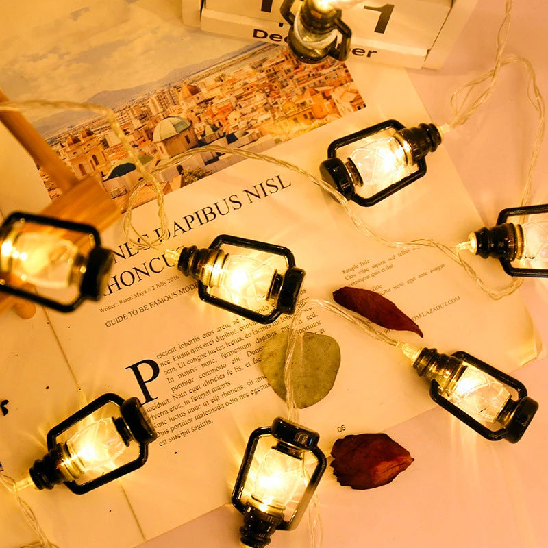 guirlande lumineuse vintage noël halloween 3m 20leds warmwhite batteries usb
