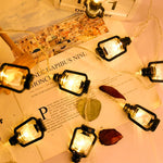 guirlande lumineuse vintage noël halloween 3m 20leds warmwhite batteries usb