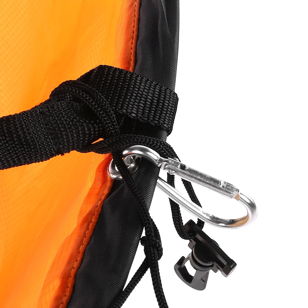 sac main pliable orange tissu carreaux moderne boucle métallique poignée noire fermeture glissière pratique