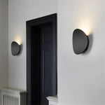 applique murale moderne gris clair noir led aluminium 249 2000 lumens 90 260v étude