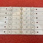bande lumineuse led blanc points noirs orange modernes connecteurs symbols électriques