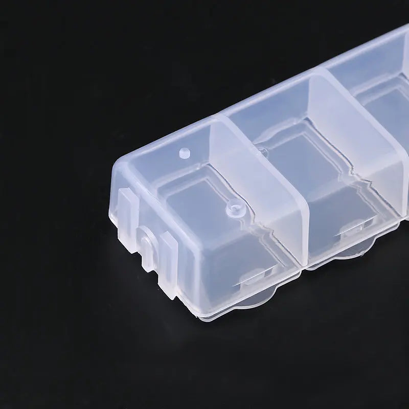 boîtes rangement bijoux transparentes compartiments pratiques modernes poignées organisation colorées