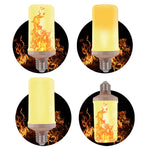 ampoule led effet flamme moderne jaune orange scintillement éclairage intérieur e27 b22 e14
