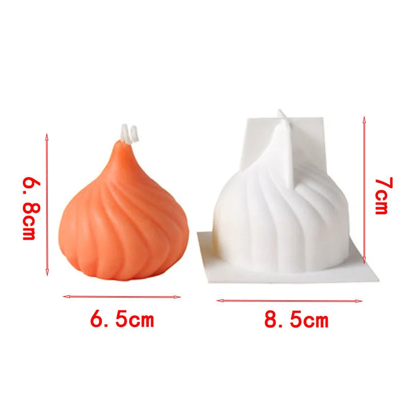 moule silicone bougie visage sculpté blanc rose violet artisanal moderne