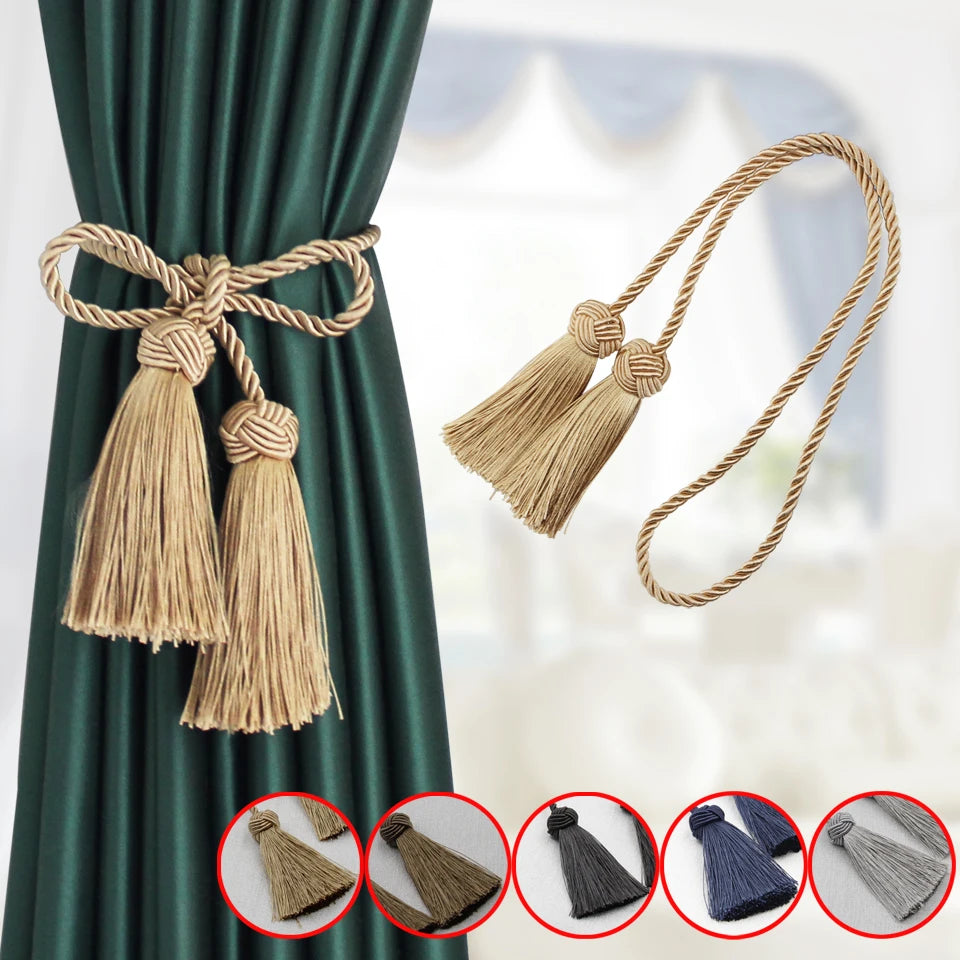 ruban franges classique polyester vert foncé beige gris clair bleu marine or argent bleu