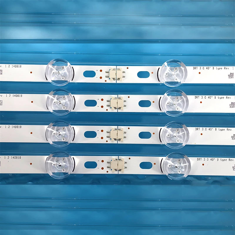 bande lumineuse led blanc moderne connecteurs électriques fixations 8leds 40pouces télévision rétroéclairage
